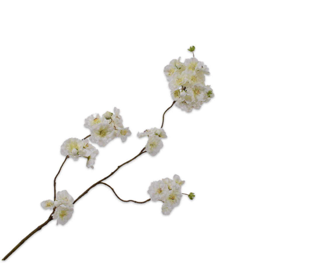 Bloesemtak wt/grn 84 cm