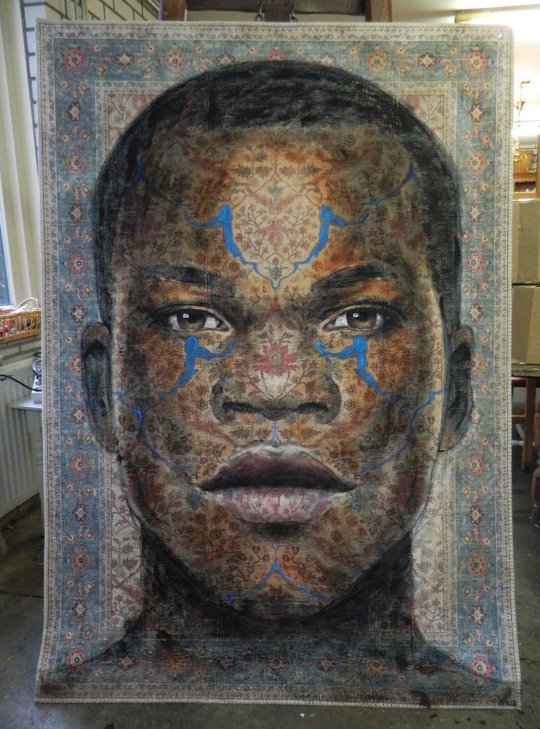 Zuri, wandkleed (XXL)