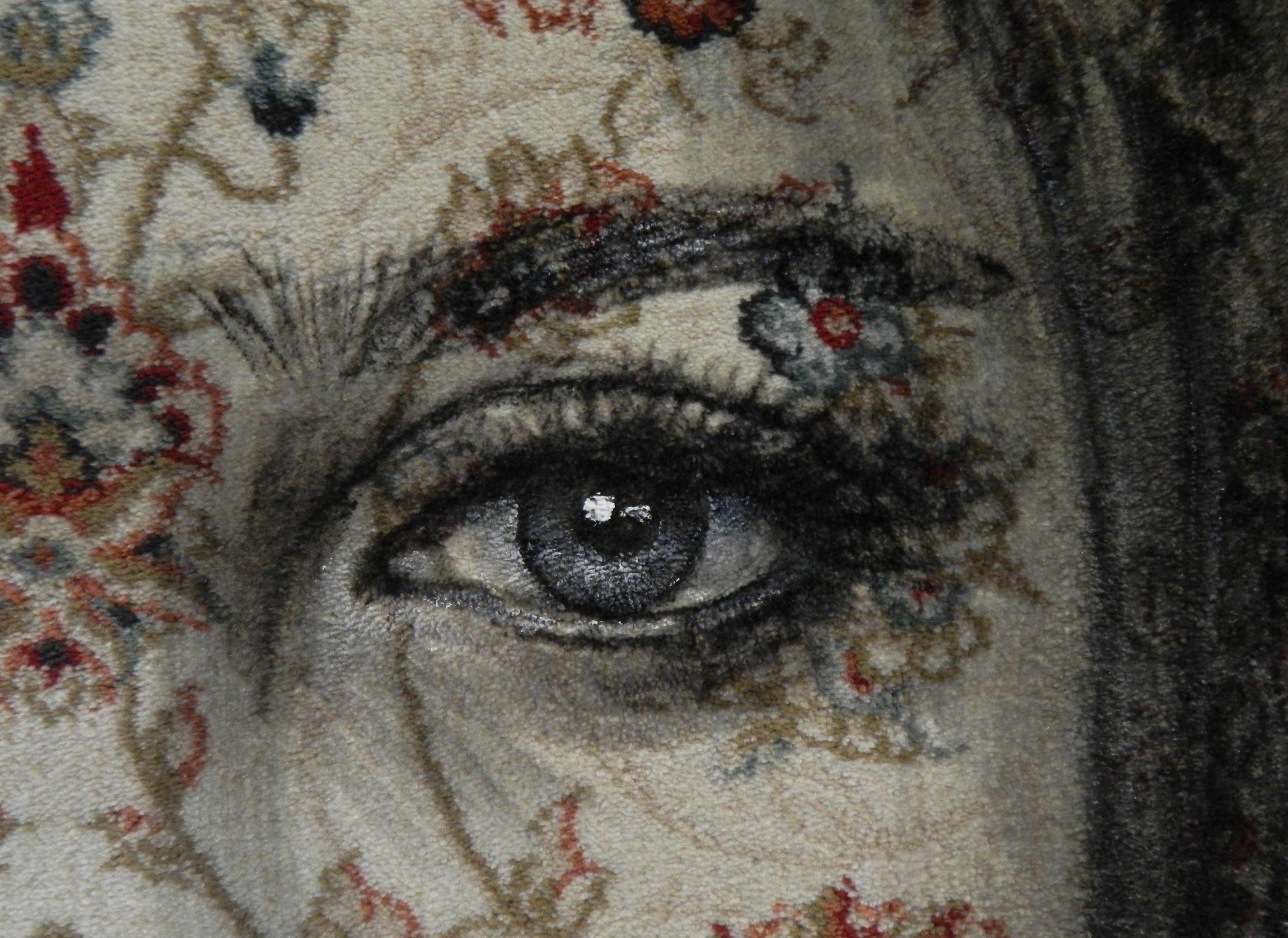 Rose, wandkleed (XXL)