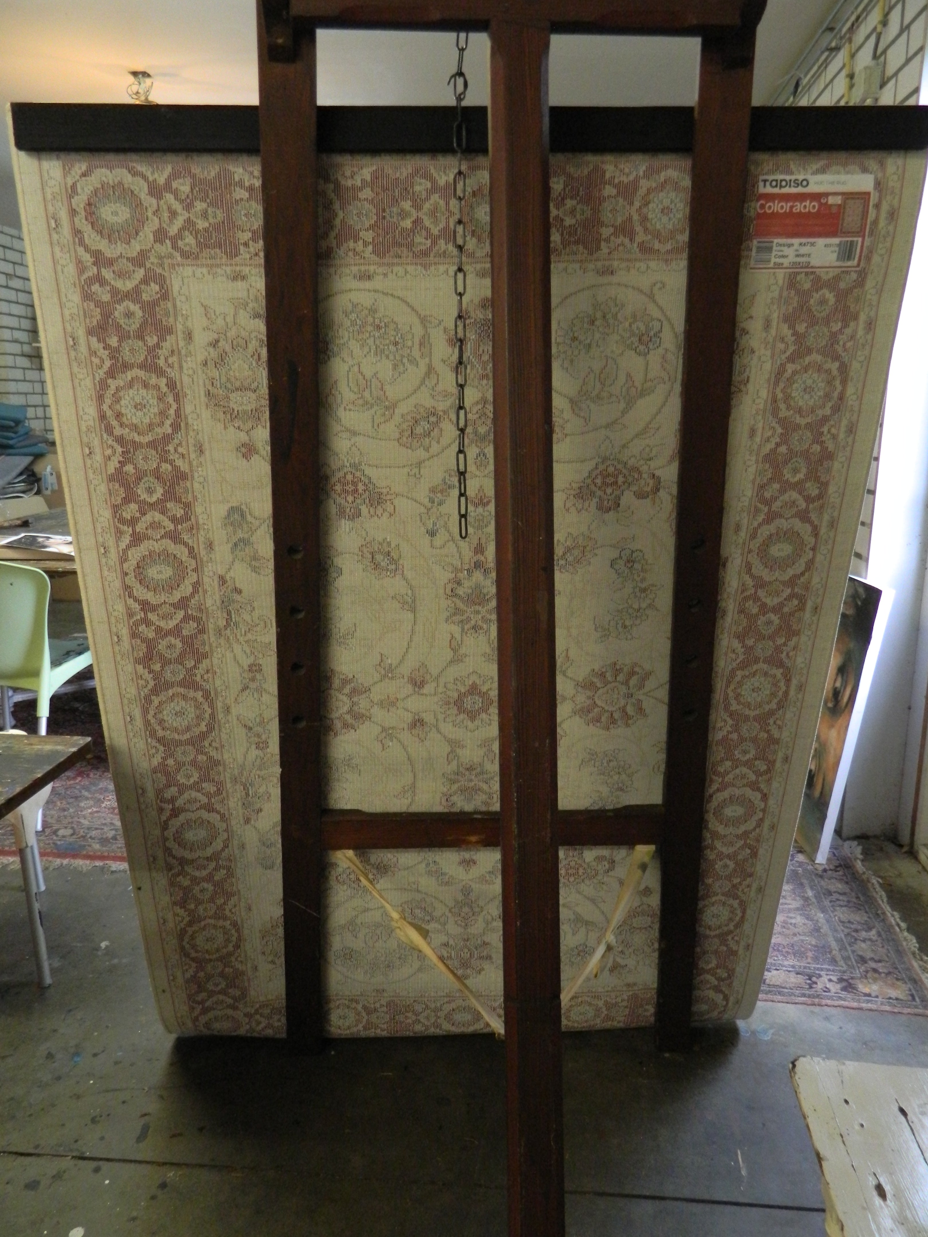 Rose, wandkleed (XXL)