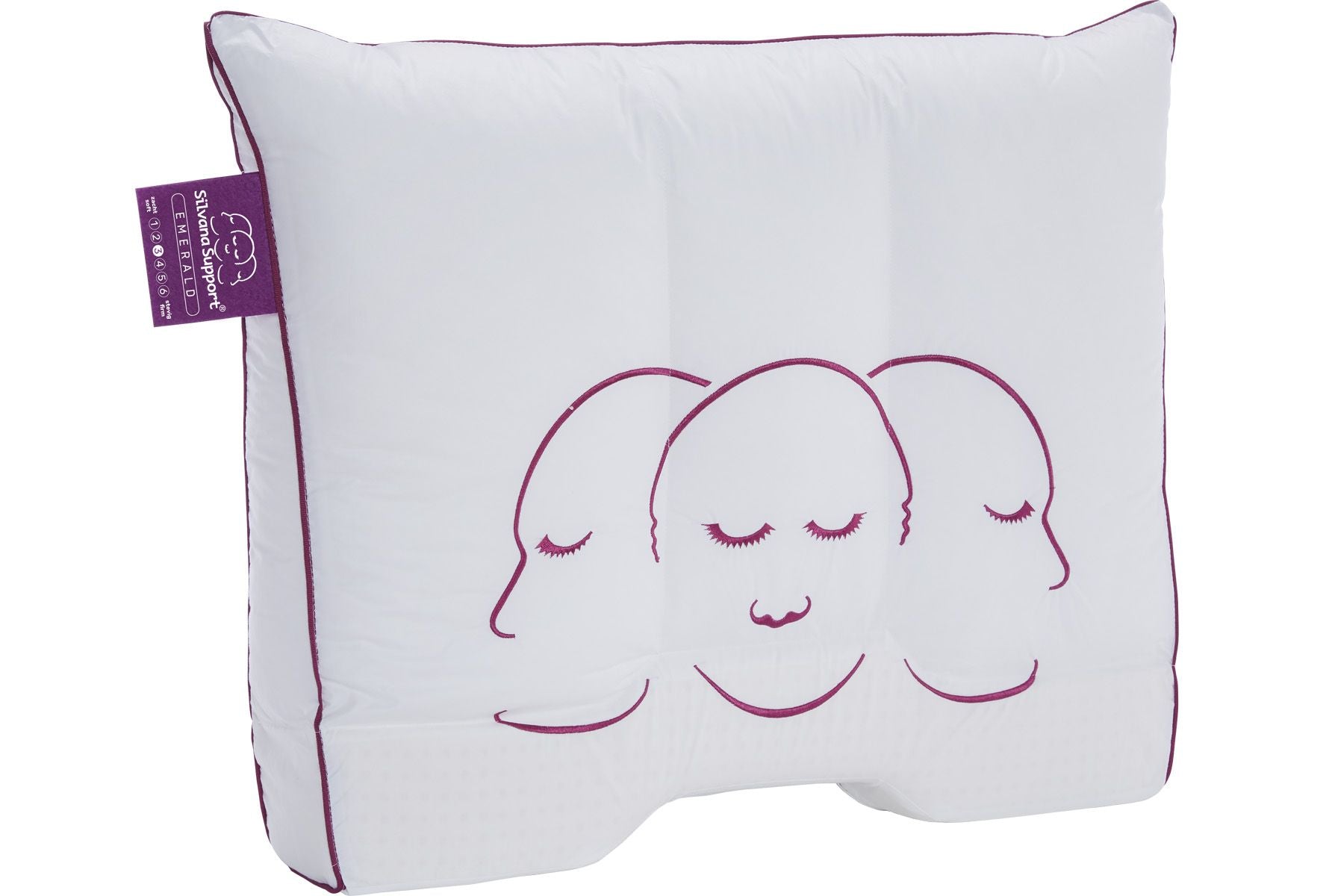 Hoofdkussen Silvana Support Paars