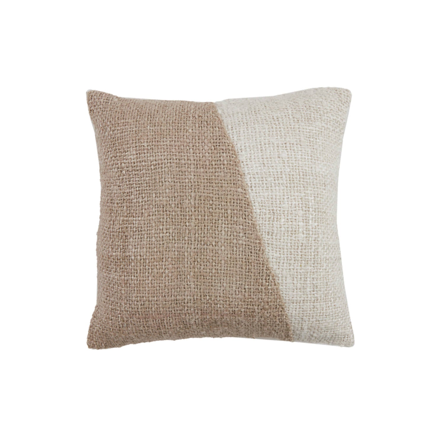 Kussen Canberra: Beige & White