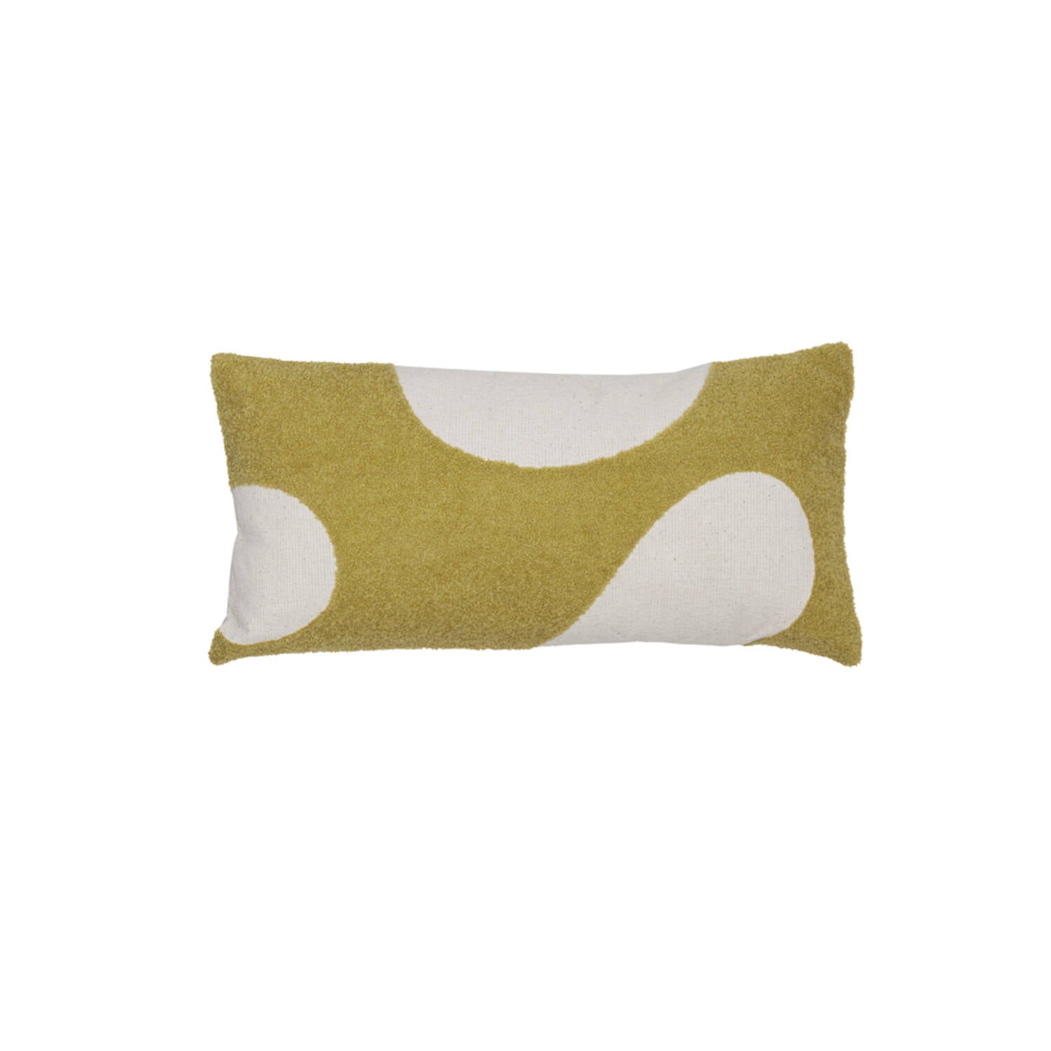 Kussen Cellio: Green & Beige