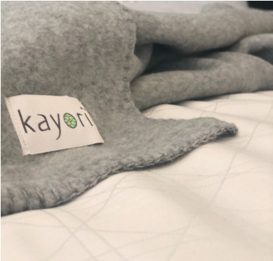 Plaid Sagano naturel