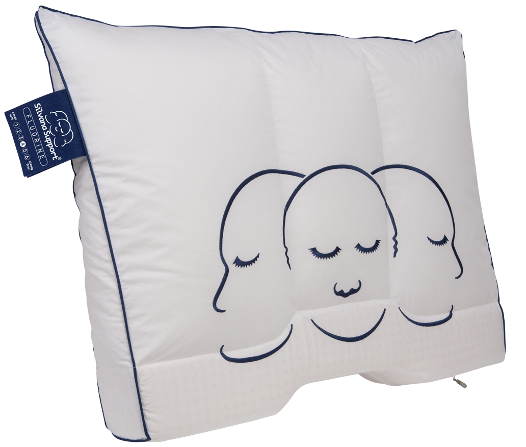 Hoofdkussen Silvana Support Blauw