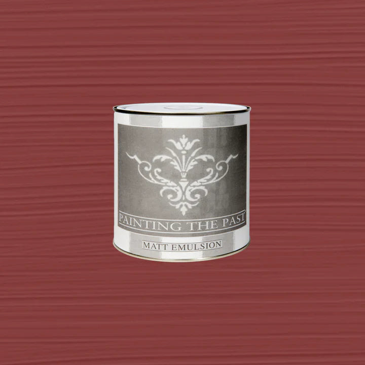 Dingingroom red 95 Matt emulsion – Painting the Past