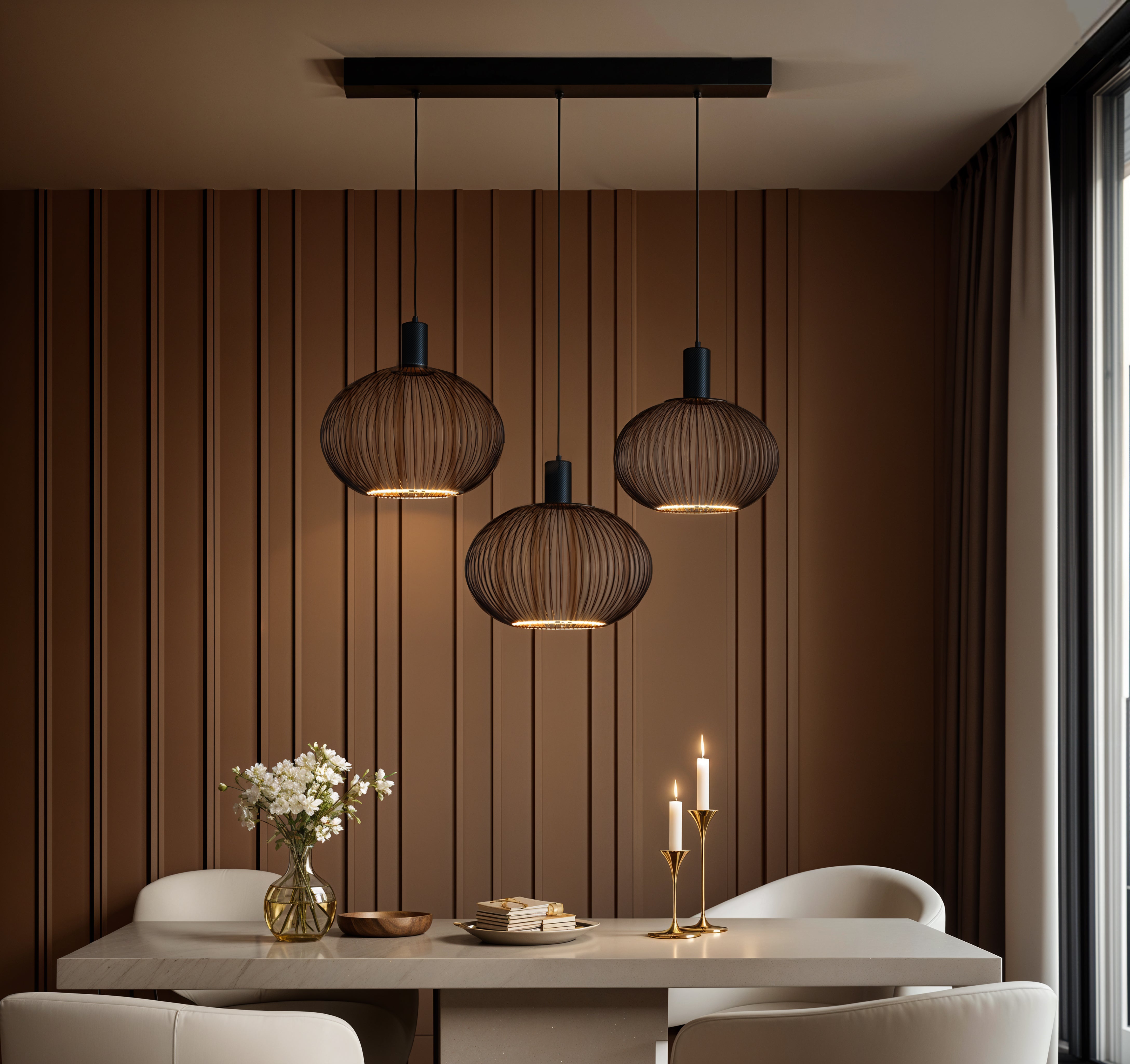 Lichtbron Segula Led Floating filo black oval